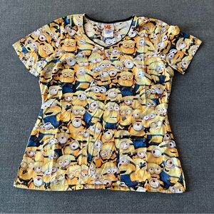 Despicable Me Minions scrub top